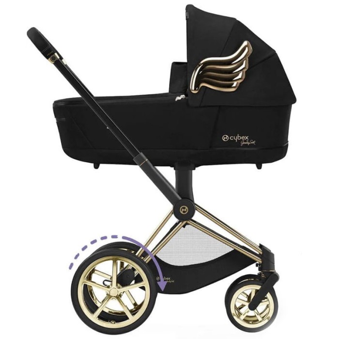 Коляска Cybex e-Priam Jeremy Scott Wings з електроприводом 3 в 1