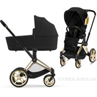 Cybex Priam Jeremy Scott 3.0 carrycot Sepia Black stroller 2 in 1