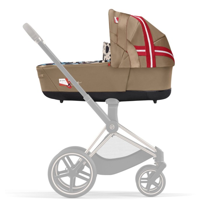 Cybex Priam 4.0 carrycot Karolina Kurkova + Chrome Brown chassis