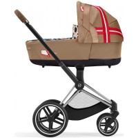 Cybex Priam 4.0 люлька Karolina Kurkova + шасі Chrome Brown