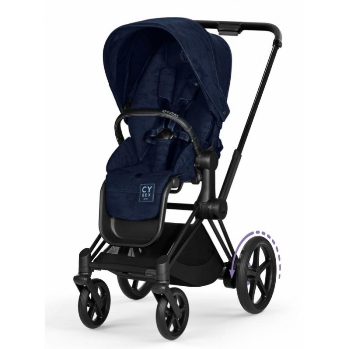 Stroller Cybex e-Priam Rebellious Luxury with electric drive 3 in 1