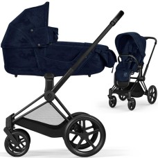 Cybex Priam 4.0 stroller 2 in 1 Rebellious Luxury chassis Matt Black