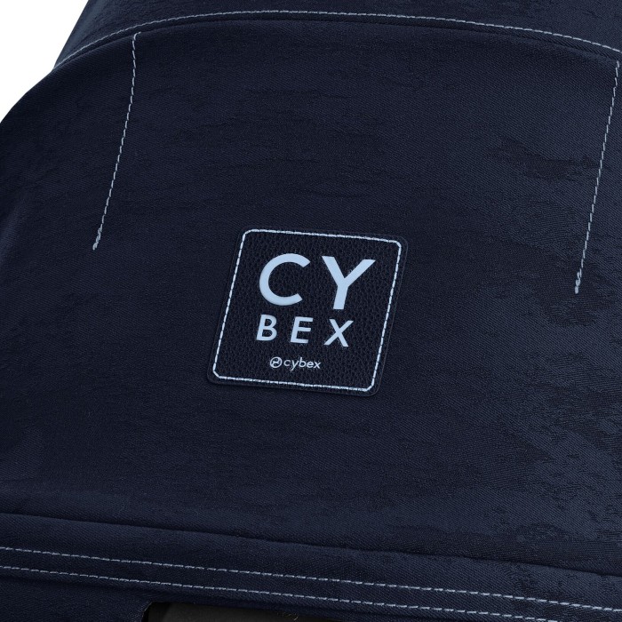 Коляска Cybex ePriam Rebellious Luxury з сумкою шасі Matt Black 4.0