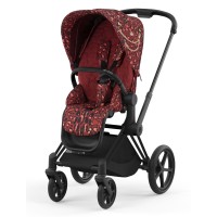 Коляска Cybex Priam Rockstar by Alec Voelkel шасі Matt Black 4.0