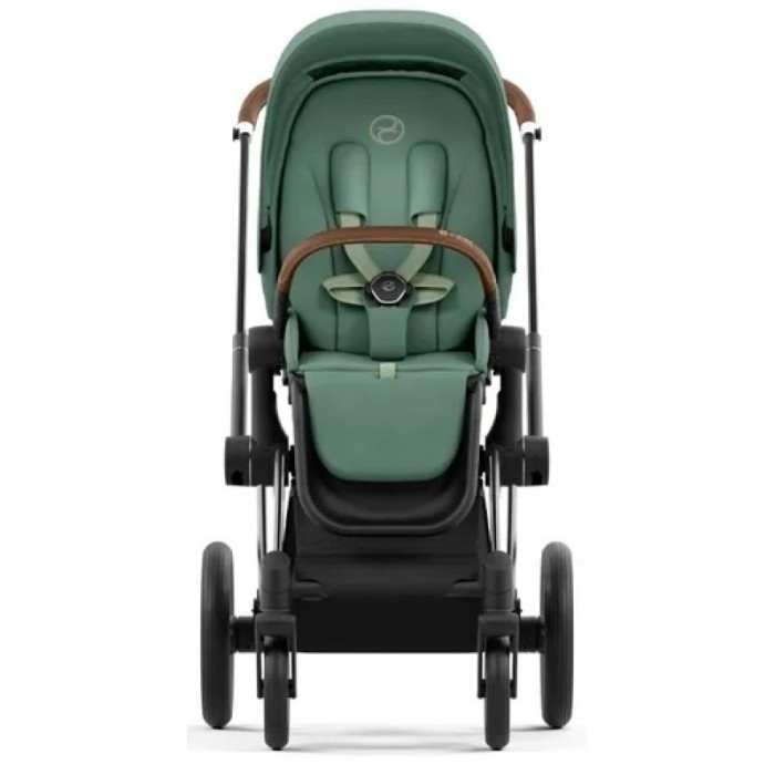 Stroller Cybex Priam Leaf Green chassis Chrome Brown 4.0