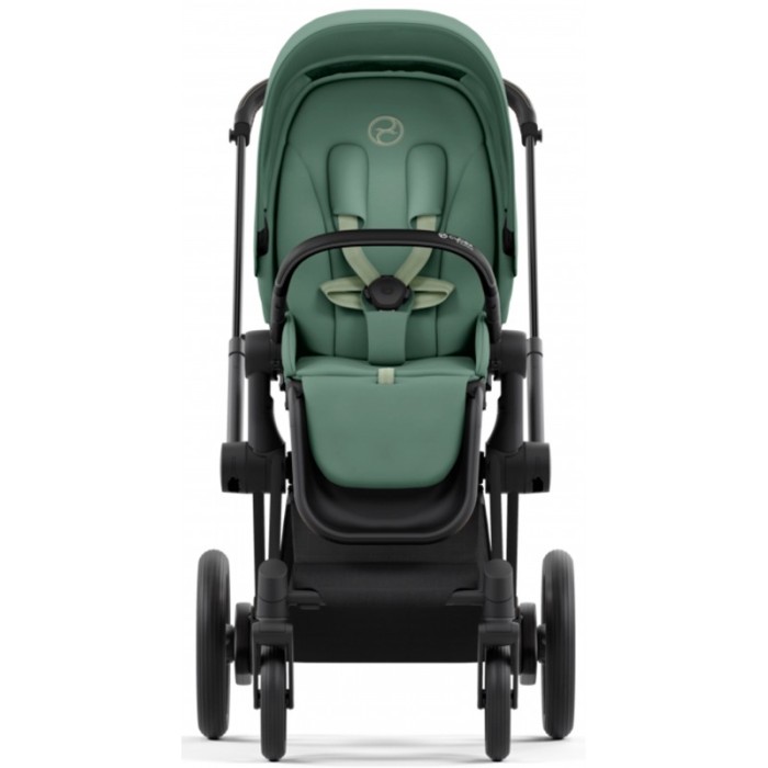 Stroller Cybex e-Priam 2 in 1 Leaf Green chassis Matt Black with electric drive