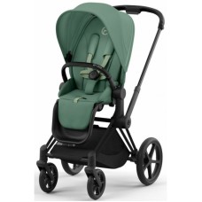 Коляска Cybex Priam Leaf Green шасі Matt Black 4.0