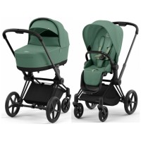 Cybex Priam 4.0 коляска 2 в 1 Leaf Green шасі Matt Black