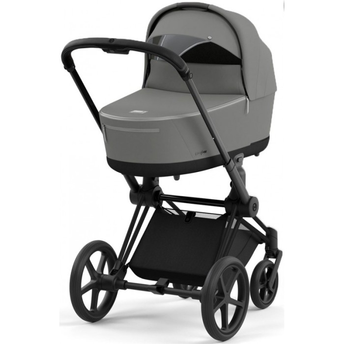 Cybex Priam 3 in 1 Mirage Grey chassis Matt Black 4.0 car seat Cloud plus