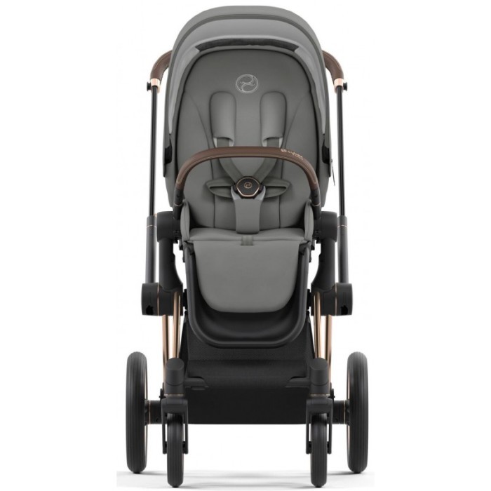 Cybex Priam 4.0 stroller 2 in 1 Mirage Grey chassis Rosegold