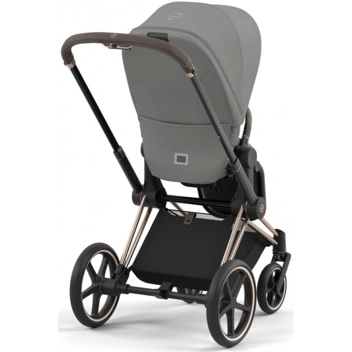 Cybex Priam 4.0 stroller 2 in 1 Mirage Grey chassis Rosegold