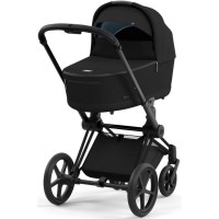 Cybex Priam 4.0 люлька Sepia Black + шасі Matt Black