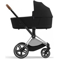 Cybex Priam 4.0 carrycot Sepia Black + chassis Chrome Brown