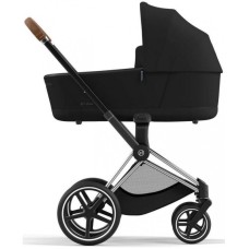 Cybex Priam 4.0 люлька Sepia Black + шасі Chrome Brown