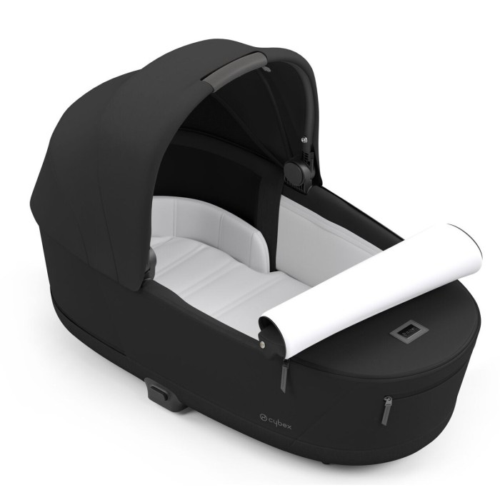 Cybex Priam 4.0 люлька Sepia Black + шасі Matt Black