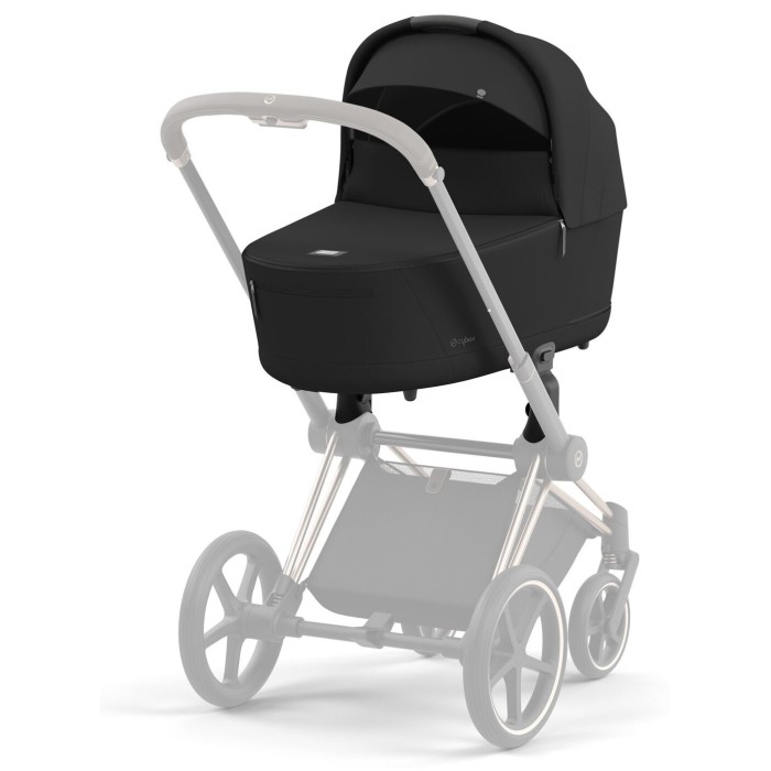 Cybex Priam 4.0 люлька Sepia Black + шасі Matt Black