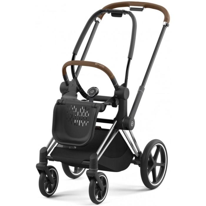 Коляска Cybex Priam Mirage Grey шасі Chrome Brown 4.0