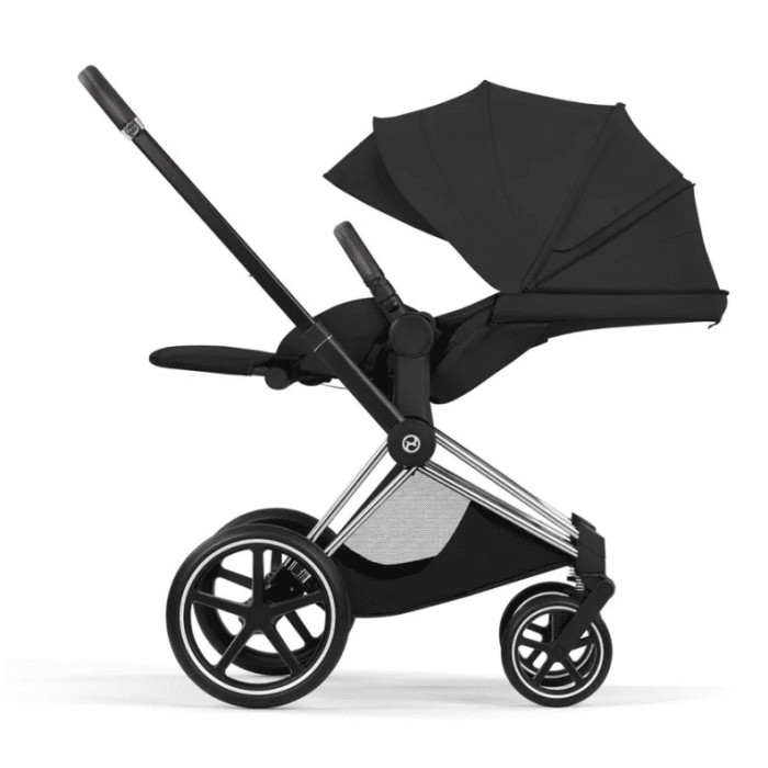 Cybex Priam 3 in 1 Sepia Black Style Collection chassis Chrome 5.0 car seat Cloud T plus