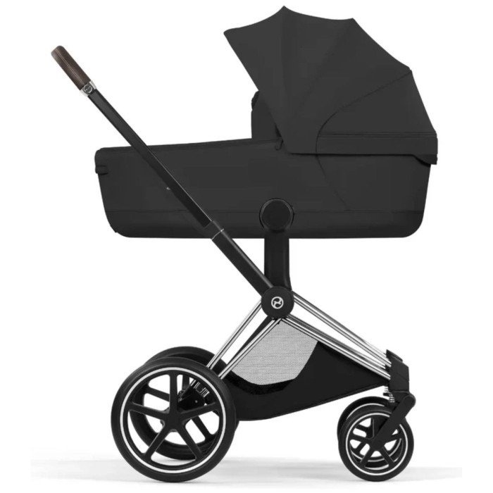 Cybex Priam 3 in 1 Sepia Black Style Collection chassis Chrome 5.0 car seat Cloud T plus