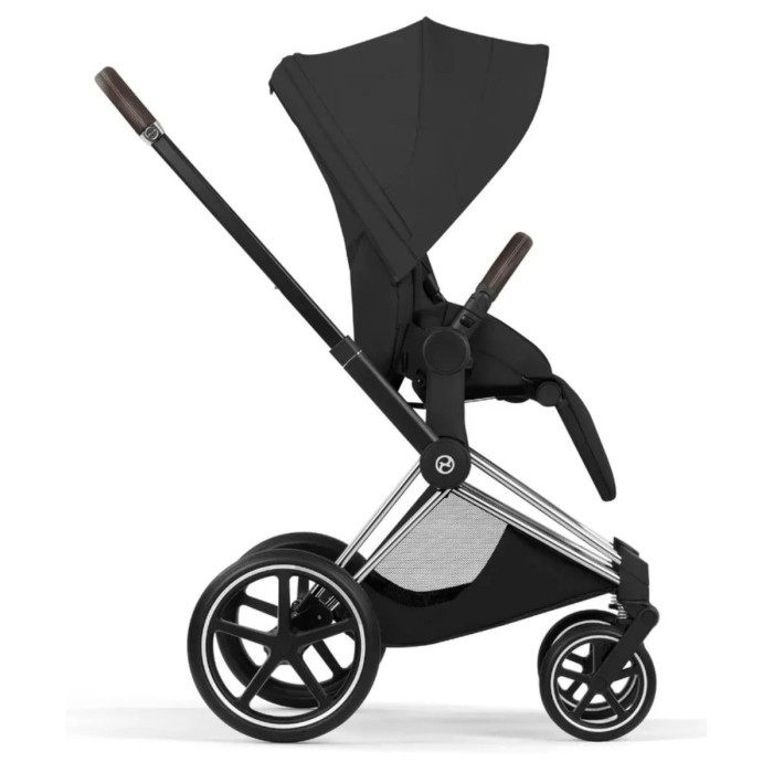 Cybex Priam 3 in 1 Sepia Black Style Collection chassis Chrome 5.0 car seat Cloud T plus