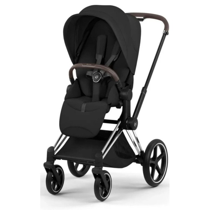 Cybex Priam 3 in 1 Sepia Black Style Collection chassis Chrome 5.0 car seat Cloud T plus