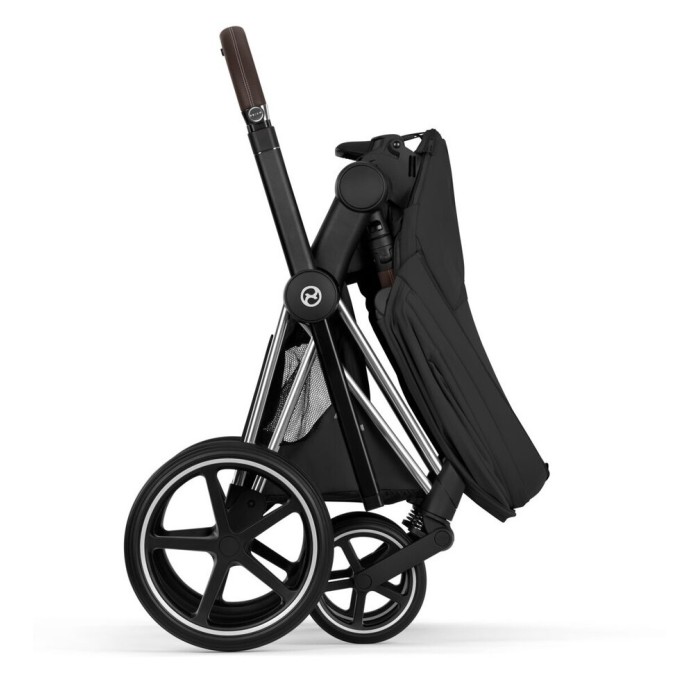 Cybex Priam Style Collection 5.0 stroller 2 in 1 Sepia Black chassis Chrome