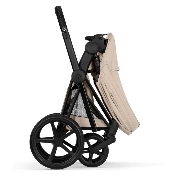 Cybex Priam 5.0 stroller 2 in 1 Cozy Beige chassis Matt Black