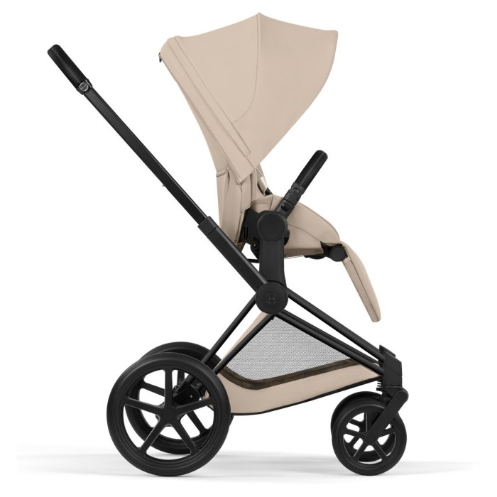 Cybex Priam 5.0 stroller 2 in 1 Cozy Beige chassis Matt Black