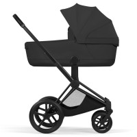 Cybex Priam Style Collection 5.0 люлька Sepia Black + шасі Matt Black