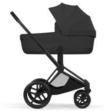 Cybex Priam Style Collection 5.0 люлька Sepia Black + шасі Matt Black