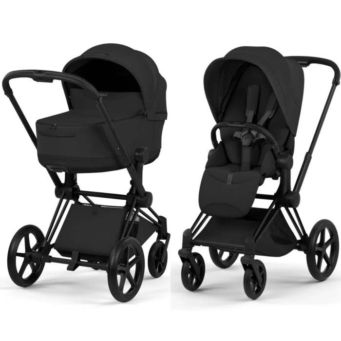 Cybex Priam Style Collection 5.0 коляска 2 в 1 Sepia Black шасі Matt Black