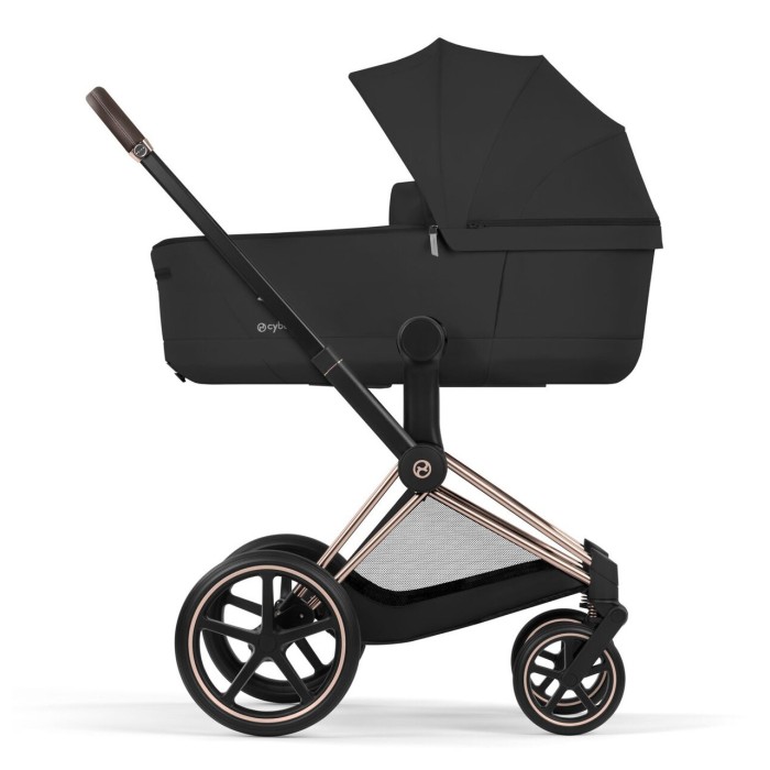 Cybex Priam 5.0 коляска 2 в 1 Sepia Black шасі Rosegold