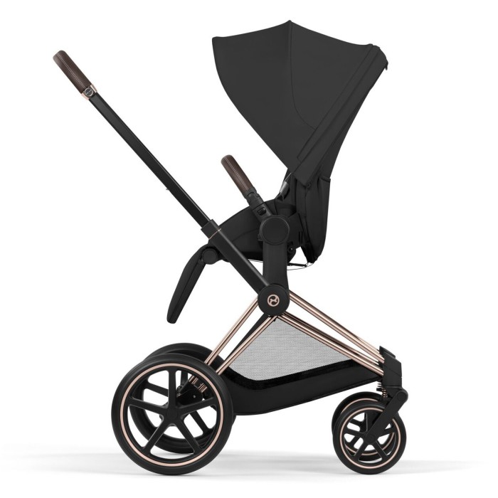 Cybex Priam 5.0 коляска 2 в 1 Sepia Black шасі Rosegold