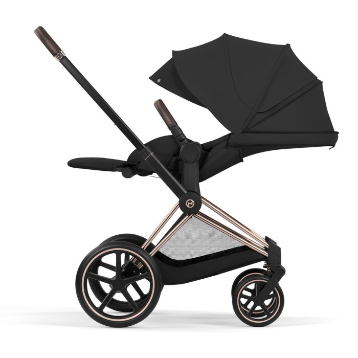 Cybex Priam 5.0 коляска 2 в 1 Sepia Black шасі Rosegold