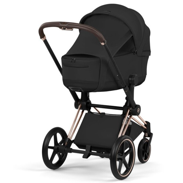 Stroller Cybex e-Priam 2 in 1 Style Collection Sepia Black chassis Matt Black 5.0 with electric drive