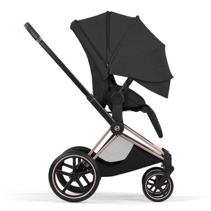 Cybex Priam 3 in 1 Sepia Black Style Collection chassis Rosegold 5.0 car seat Cloud T plus