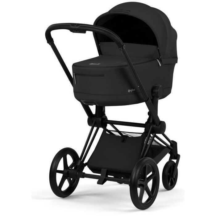 Cybex Priam 3 in 1 Sepia Black Comfort Collection matte black 5.0 chassis Cloud T Plus car seat
