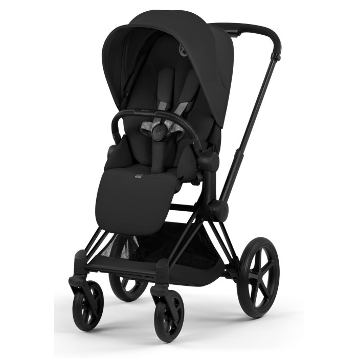 Cybex Priam 3 in 1 Sepia Black Comfort Collection matte black 5.0 chassis Cloud T Plus car seat
