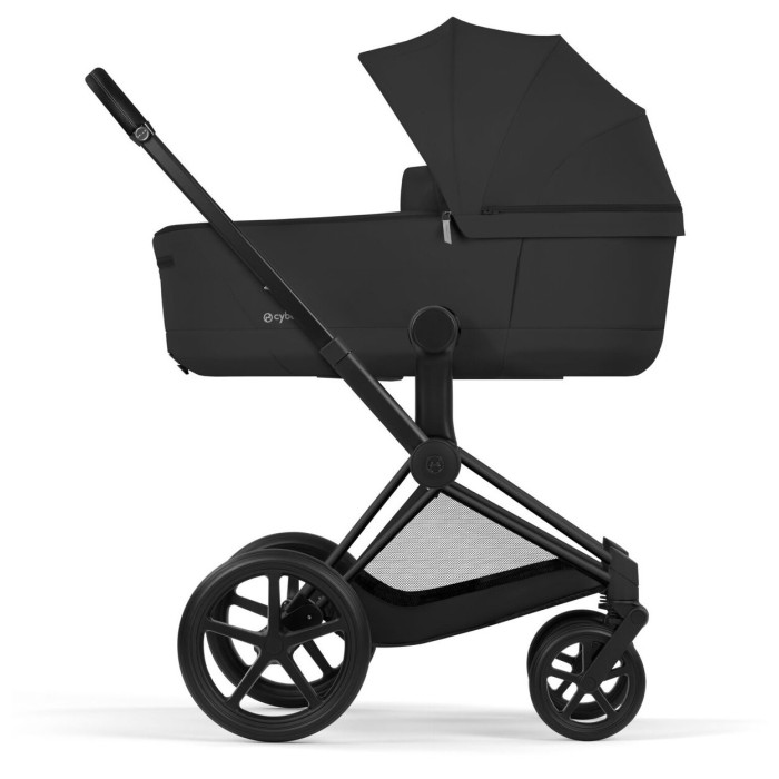 Cybex Priam 3 in 1 Sepia Black Comfort Collection matte black 5.0 chassis Cloud T Plus car seat
