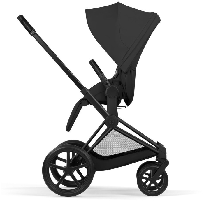 Cybex Priam 3 in 1 Sepia Black Comfort Collection matte black 5.0 chassis Cloud T Plus car seat