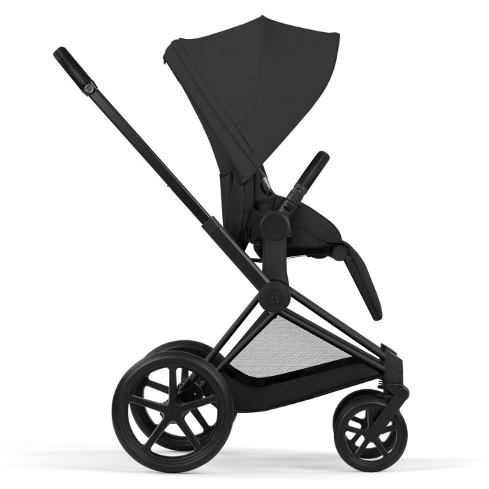 Cybex Priam 3 in 1 Sepia Black Comfort Collection matte black 5.0 chassis Cloud T Plus car seat