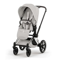 Stroller Cybex Priam Style Collection 5.0 City Grey chassis Chrome 
