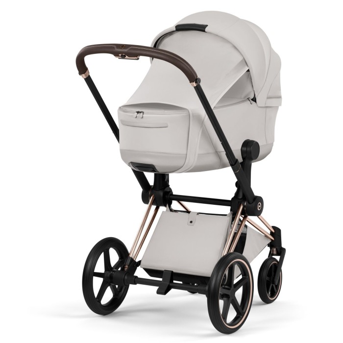 Cybex ePriam Style Collection City Grey chassis Matt Balck 5.0 stroller 2 in 1