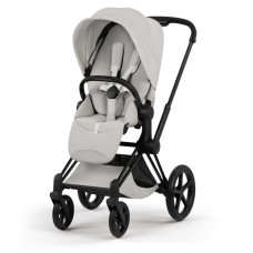 Коляска Cybex Priam Style Collection City Grey шасі Matt Black 5.0