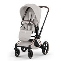Stroller Cybex Priam Style Collection 5.0 City Grey chassis Rosegold 