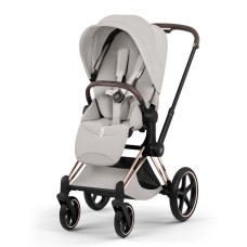 Коляска Cybex Priam Style Collection City Grey шасі Rosegold 5.0
