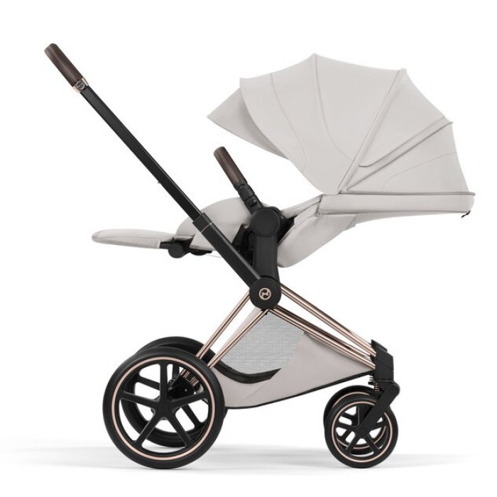 Cybex Priam 3 in 1 City Grey Style Collection chassis Rosegold 5.0 car seat Cloud T plus