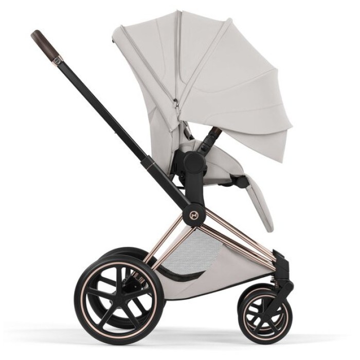 Cybex Priam 3 in 1 City Grey Style Collection chassis Rosegold 5.0 car seat Cloud T plus