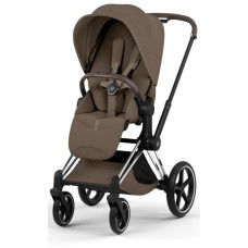 Stroller Cybex Priam Style Collection 5.0 Coconut Brown chassis Chrome 