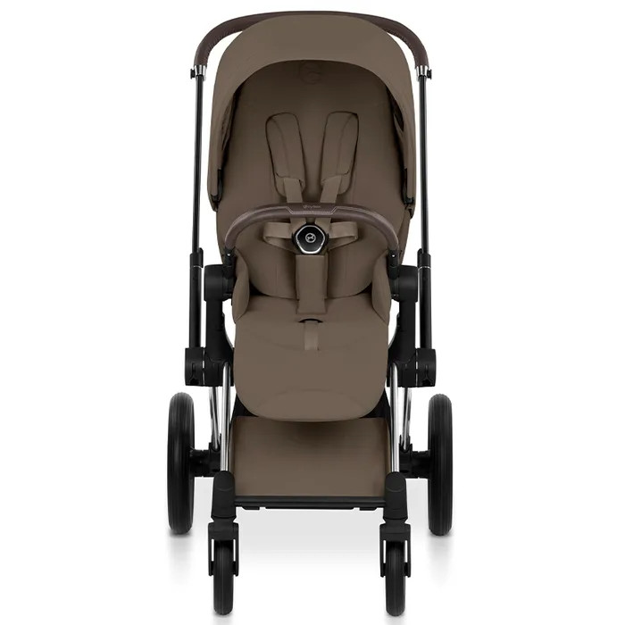 Stroller Cybex Priam Style Collection 5.0 Coconut Brown chassis Chrome 